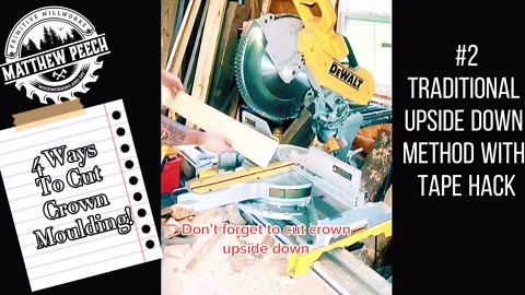 What You Need to Know Before Cutting Crown Moulding