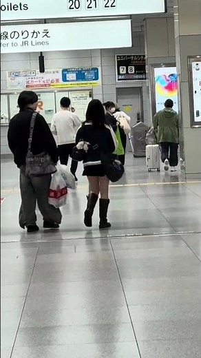 JR新大阪駅20260404新幹線からJR線への乗り換え#travel