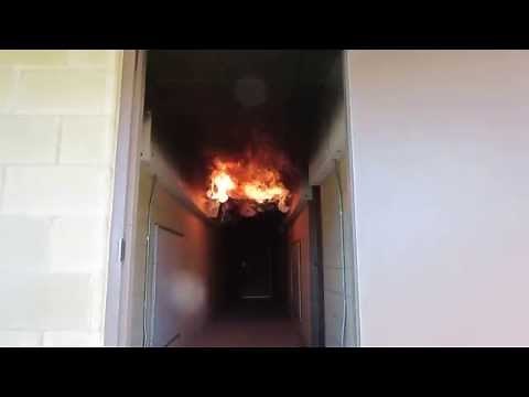 Hallway Rollover Fire - Fireblast Global