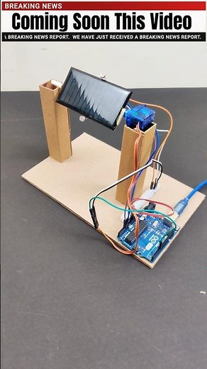 Solar Tracker Device Using Arduino #experiment #arduinoprojects