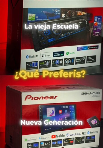 Pioneer 1-DIN con pantalla y CarPlay: ¿vale la pena?
