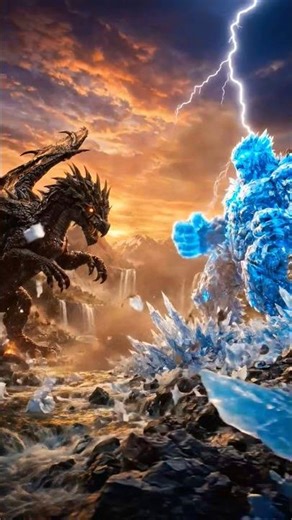 #shorts #dragon #trending #iceman #animation #viral #monster