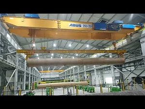 Testing Abus crane 20/20T.