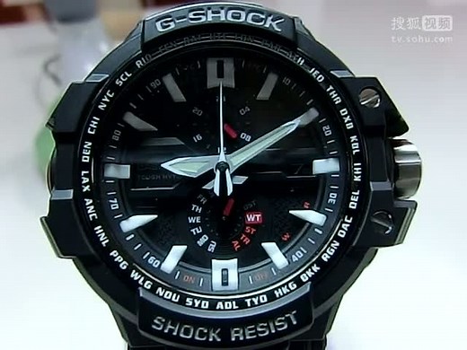 CASIO手表GW-A1000（5240）时间的手动设定