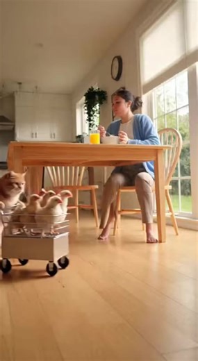 The Fat Orange Cat's Epic Rocket Launch