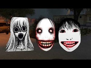 Running From Scary Girl, Scary Face Nextbot Gmod