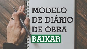 MODELO DE DIÁRIO DE OBRA - Planilha de Obra