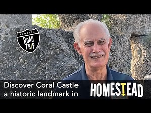 Take a trip to Coral Castle Museum in Homestead, Florida!