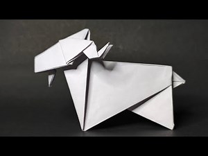 How to Make Origami Goat Step-by-Step | Easy Paper Goat Craft Tutorial | DIY Paper Animals
