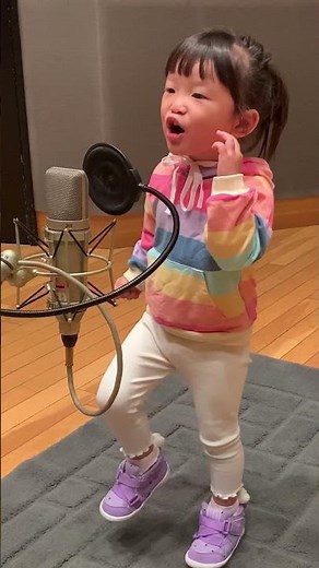 #レコーディング #recording #NONOKA #노노카 ののちゃん3さい こどもうた レコーディング「マーチング・マーチ」 #ののか #村方乃々佳 #Shorts