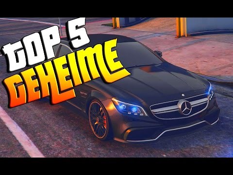 GTA 5: TOP 5 DER GEHEIMSTEN UND SELTENSTEN AUTOS IN GTA ONLINE | SELTENE AUTOS | GEHEIME AUTOS