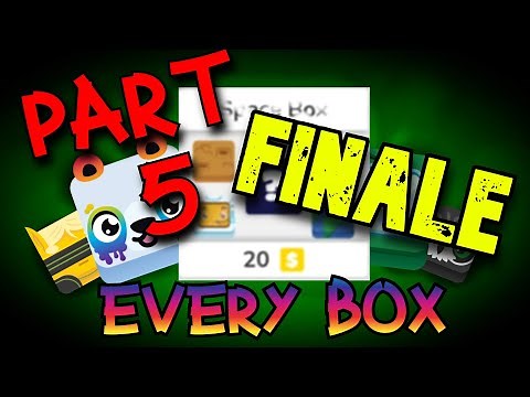 Opening EVERY BOX IN BLOOKET *Finale*