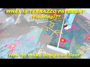 Terrazzo Pavement: What is Terrazzo material // Terrazzo Floor design