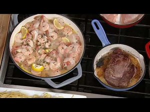 Cook's Essentials Cast-Iron 12" Pan with Lid & 8" Pan on QVC