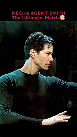 #movie NEO vs AGENT SMITH💀 - The Ultimate Matrix Showdown ⚔️ | HD Clips #edit #shorts