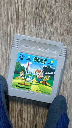 Golf (Game Boy, 1989) #GameBoy #retrogaming
