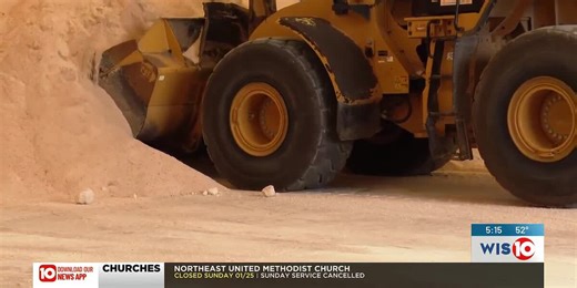 SCDOT prepares roads for weekend ice storm