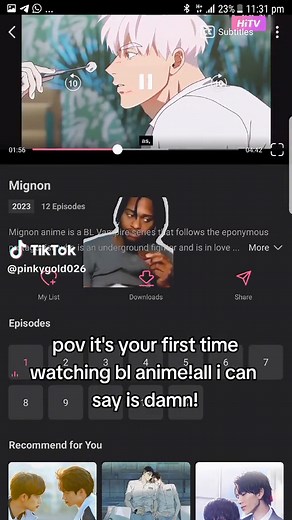 Watch Mignon Episode 12 Full Scenes | BL Anime Recommendations