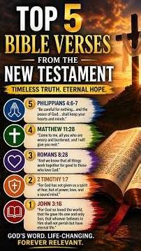 Top 5 Bible Verses from the New Testament
