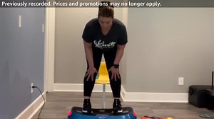 Watch Lifepro workout using the vibration platform on Amazon Live