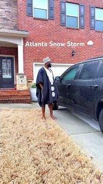 atlanta saw one snowflake and shut everything down 👀🧊❄️ #atlantaicestorm #snowinatlanta