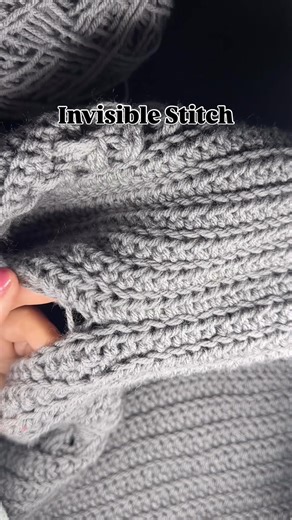 Invisible Stitch: A Handy Trick to Remember