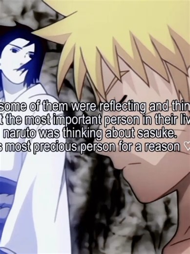 Naruto: Why Sasuke Becomes Naruto’s Precious Reason to Get Stronger