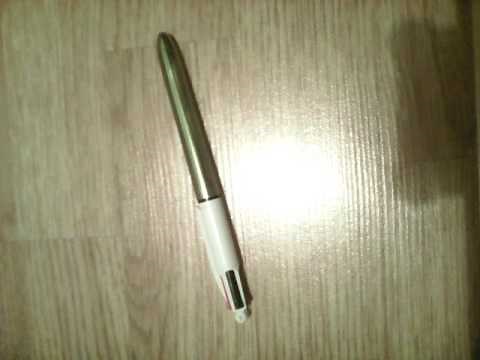 COMMENT FABRIQUER UNE ARME DE POCHE AVEC UN STYLO 4 COULEURS