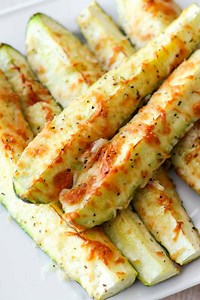 Parmesan Crusted Zucchini