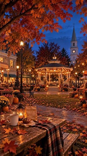 Cozy Stars Hollow Inspired Autumn Festival for Reading & Study