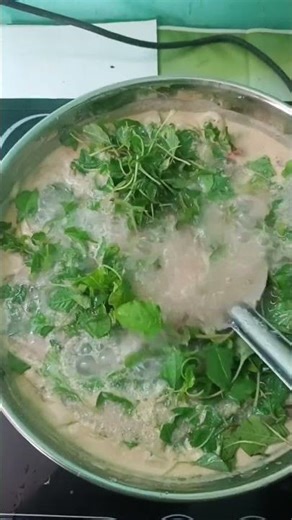 Arai Keerai Kuzhambu 🌿🔥|Healthy Tamil Recipe😊 Read description for full recipe😇 #healthfood