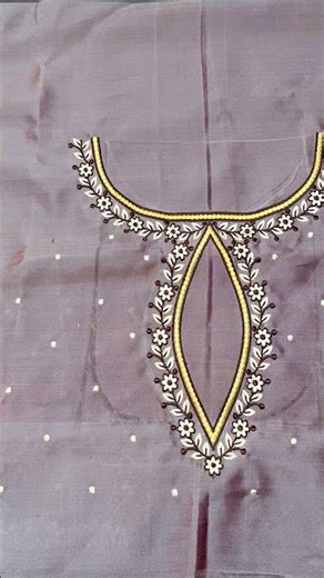 computer Machine Embroidery design#machinework#blousedesign#customiseddesign#trenddesign