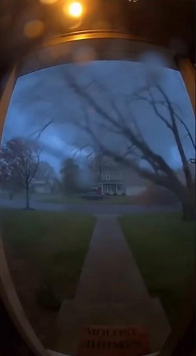 Microburst Strikes House in 5 Seconds! 🌪️🤯