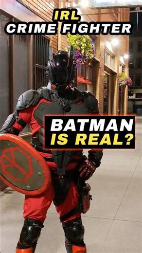 Batman is REAL? IRL Crime Fighter