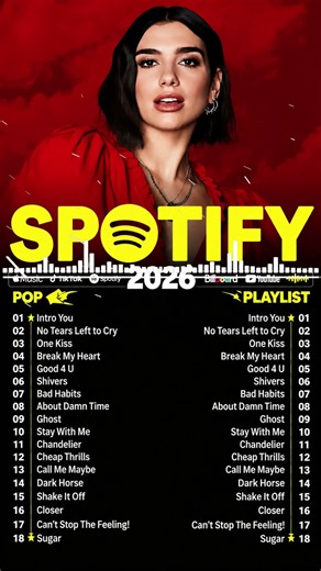 Rihanna, Bruno Mars, The Weeknd, Ed Sheeran, Adele, Dua Lipa, Maroon 5 🍁 Billboard Top 50 This Week