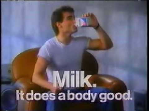 Milk Ad from 1992 - Drink Milk And Get Stronger