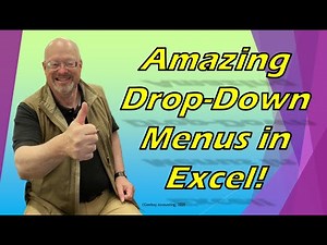 How to Create Amazing Dropdown Menus in Excel!