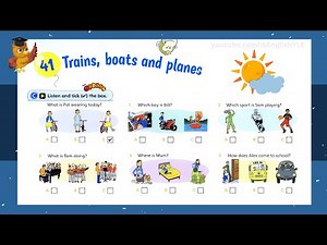 Fun for Starters 4th Edition | Trains, Boats And Planes | 41C - Page 87