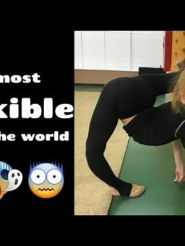 Varvara is one of THE MOST FLEXIBLE GIRL IN THE WORLD