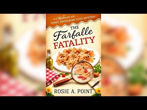 The Farfalle Fatality 🕵️‍♀️🍝 | Full-Length Cozy Mystery Audiobook by Rosie A. Point