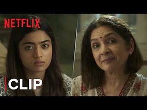 Neena Gupta, Amitabh Bachchan and Rashmika Have A Chat | Goodbye | Netflix India