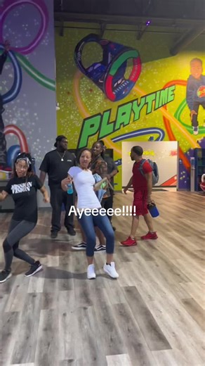 This is how you exit when you’re had a ball insdie the largest indoor InflataPark located in Decatur Ga. #thingstodoinatlanta #familyfun #decaturga #arcade #flippingaround #jumpingfun #toddlerfun #gamingroom #rollcar #clean #smiles