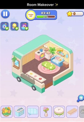 Watch this satisfying room setup transformation! #roomsetup #asmr #satisfying #shorts