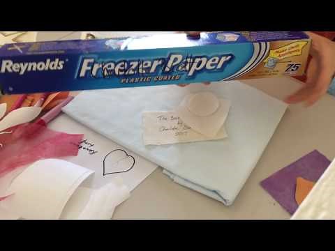 What do quilters use freezer paper for?