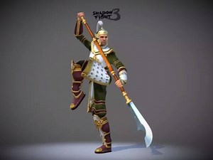 30K views · 695 reactions | Battle stance with the Guan Dao, performed by the Dynasty warrior. A serious weapon in skilled hands! Wanna gain it in the game? | Shadow Fight 3 | Facebook