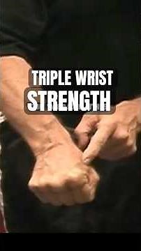 Triple Wrist Strength With This Simple Thumb trick