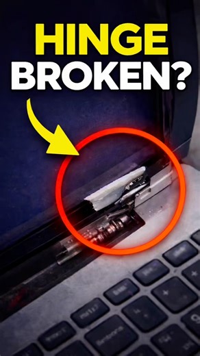 Don’t KILL Your Laptop 🛑 | Broken Hinge Fix