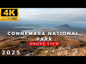 Ireland Connemara National Park 🇮🇪 4K Drone Footage