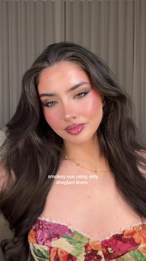 product used: @SHEGLAM boldline longwear multi-function gel liner in shade: Metallic brown Chocolate Black #sheglameyeson #sheglam #sheglamgelliner #makeup