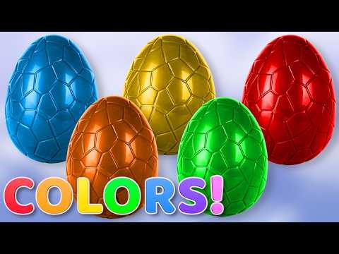 Learn Colors with Surprise eggs for kids